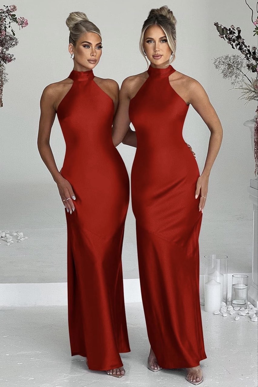 Memoriesea Women's Sleeveless Backless Maxi dress