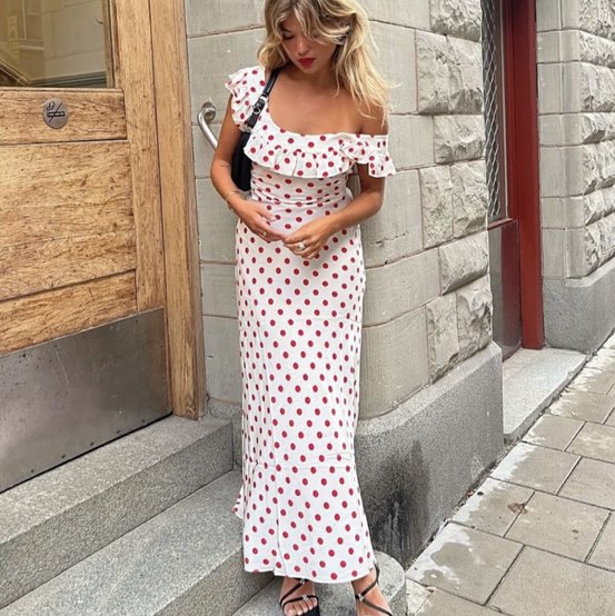 Realisation Par Claudia Super Dot Dress