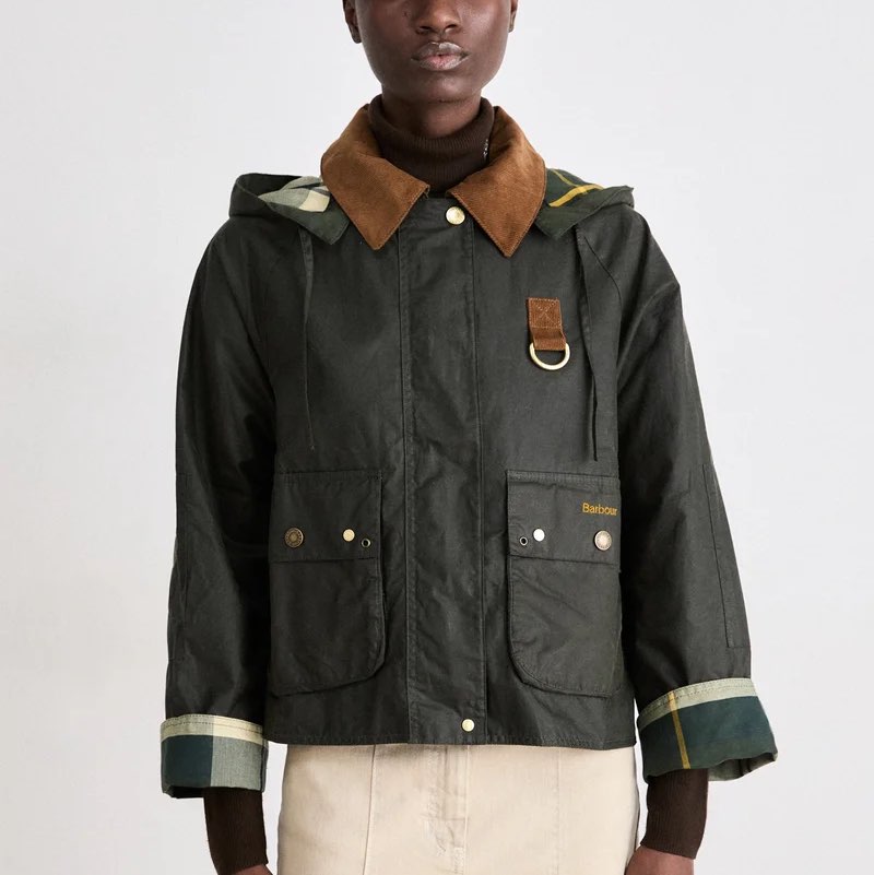 Barbour Erma Wax Crop Jacket