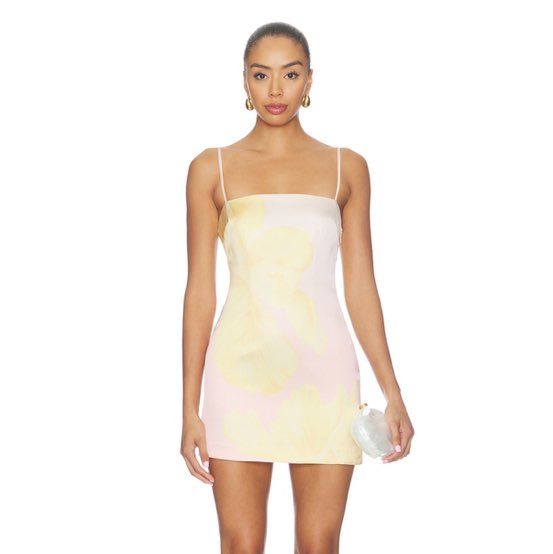 Lovers + Friends Abstract Floral Mini Dress