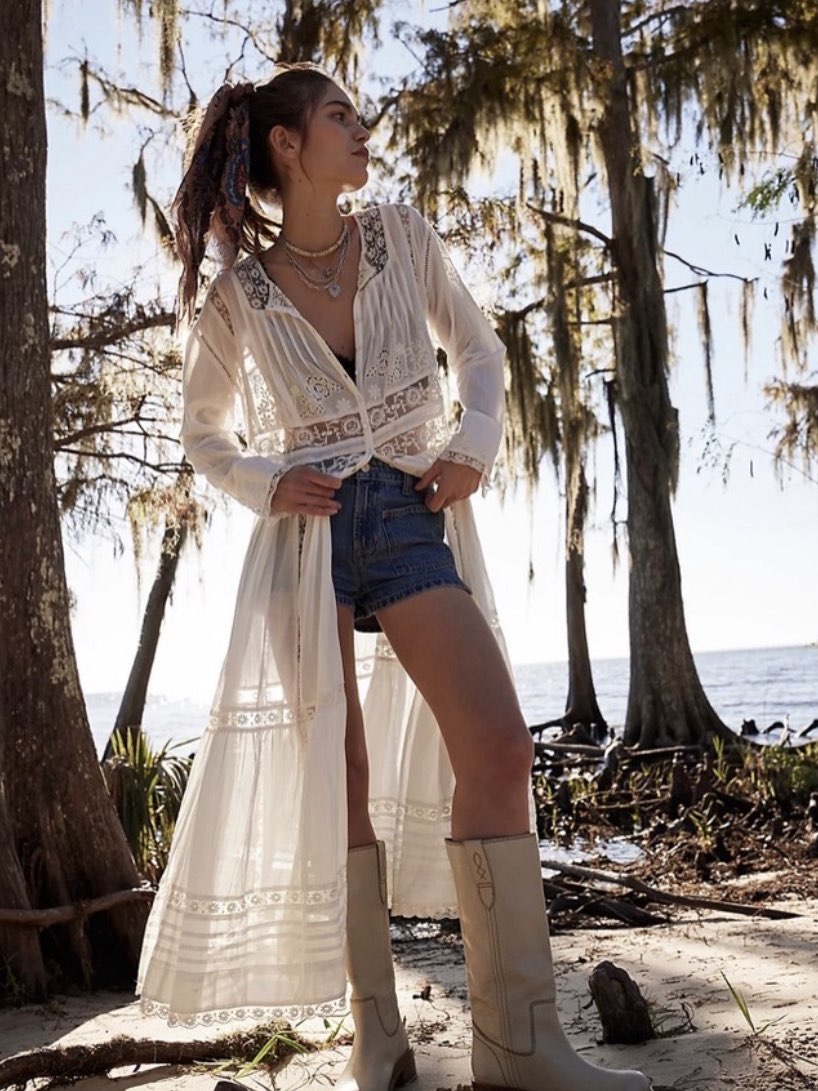 Free People Keepsake Maxi Top