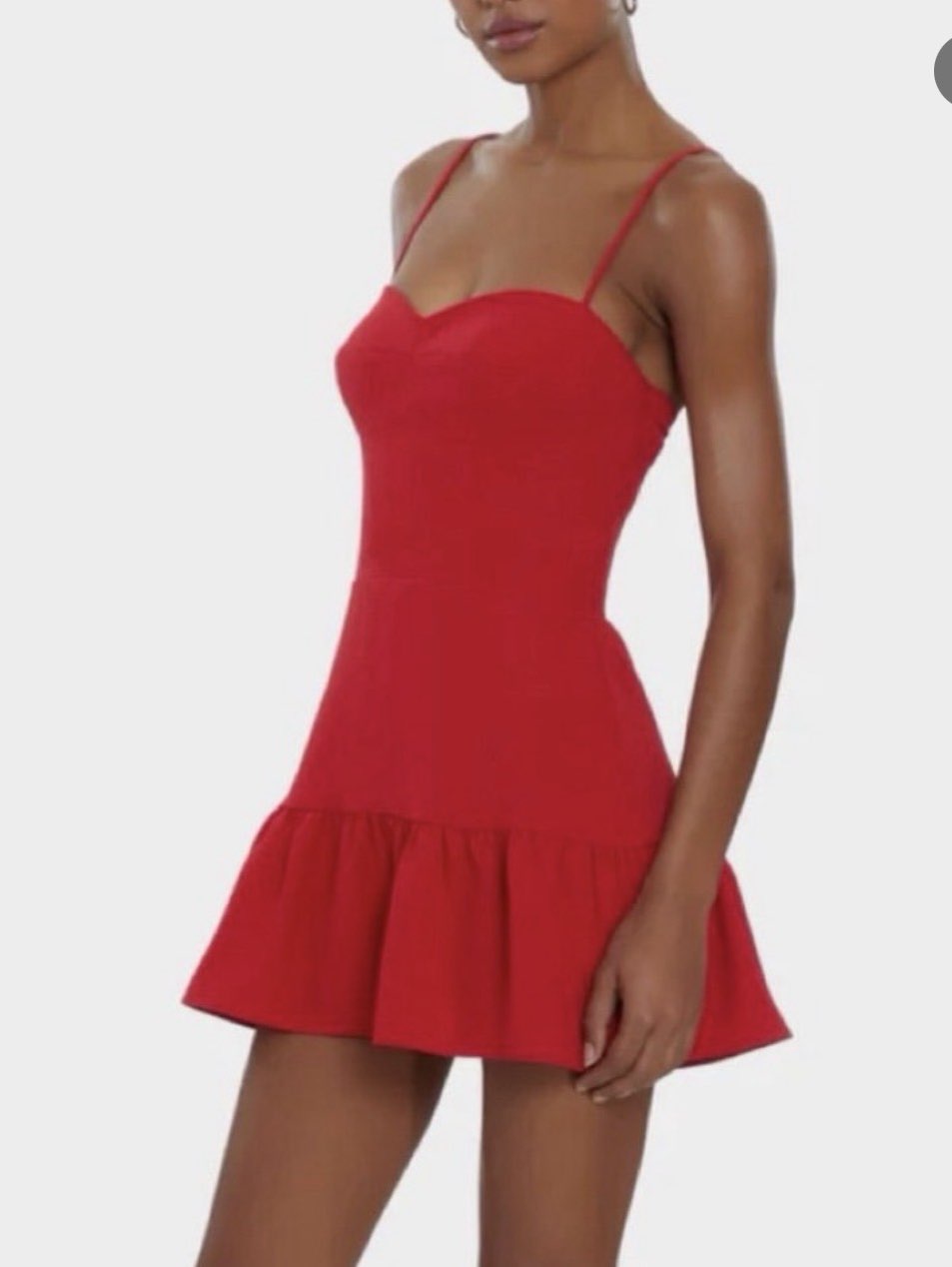Red Amanda Uprichard Dress