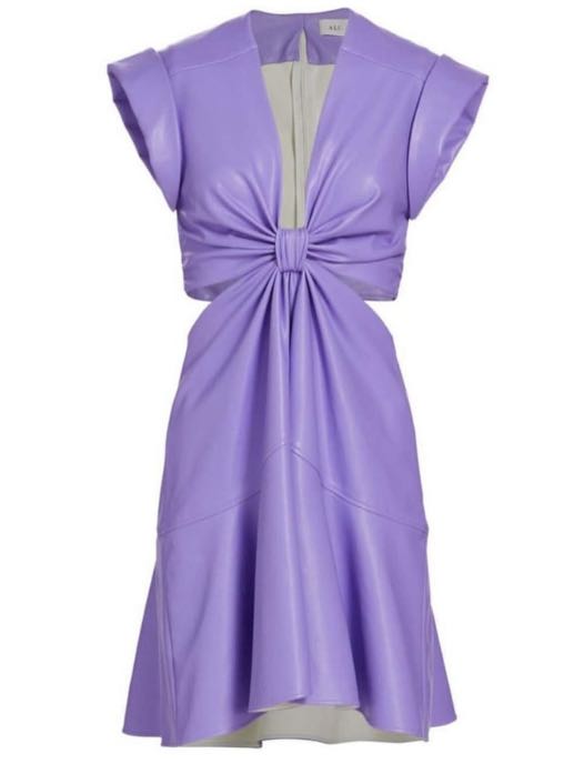 Purple alc mini dress