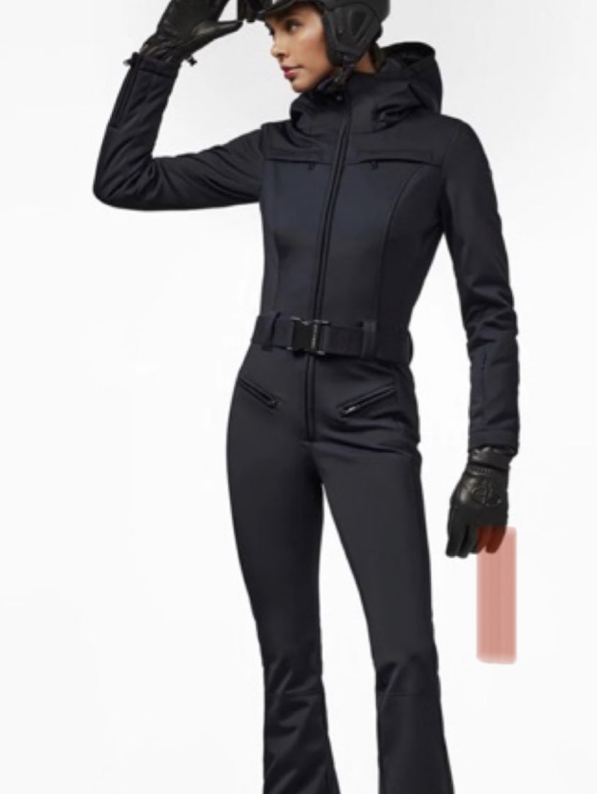 Black Ski Jumpsuit
