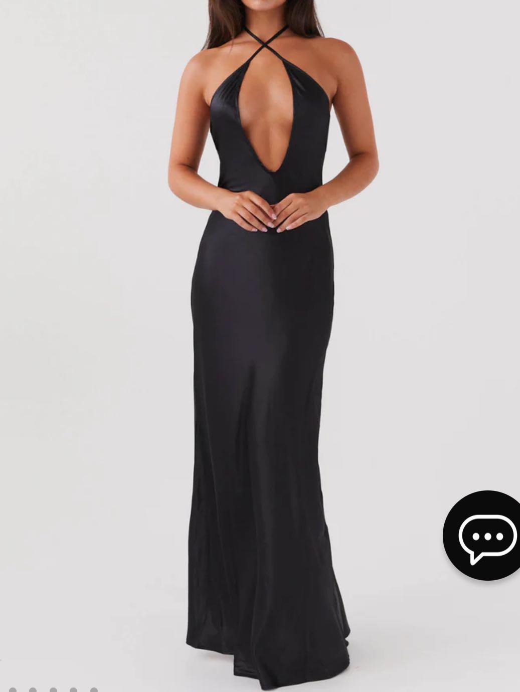 Black cross dress