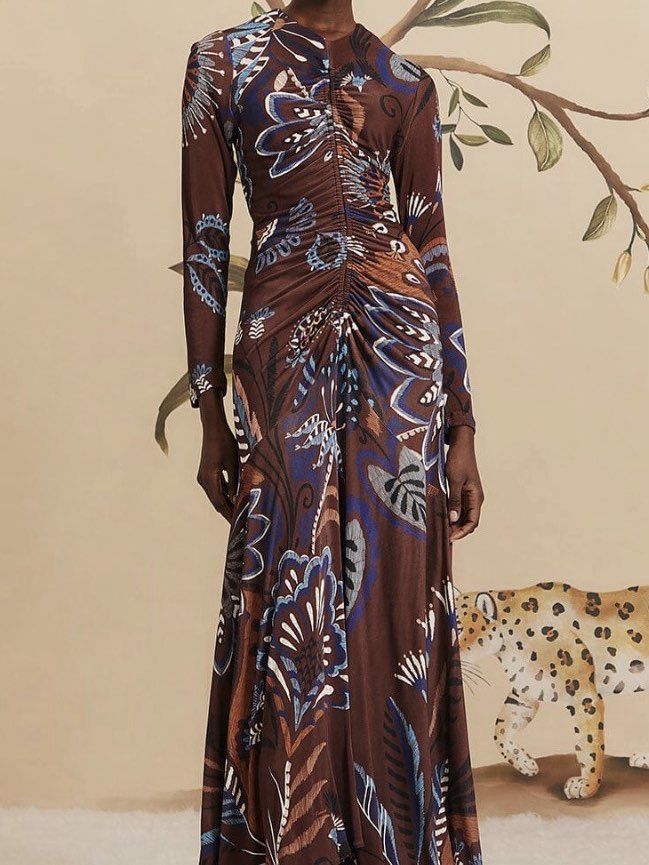 Long sleeve maxi