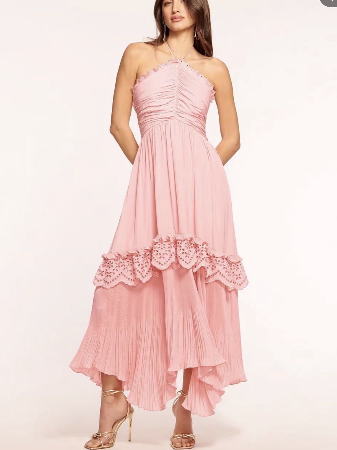 Pink formal dres