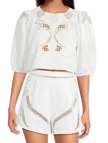 Gianni Bini Embroidered Set