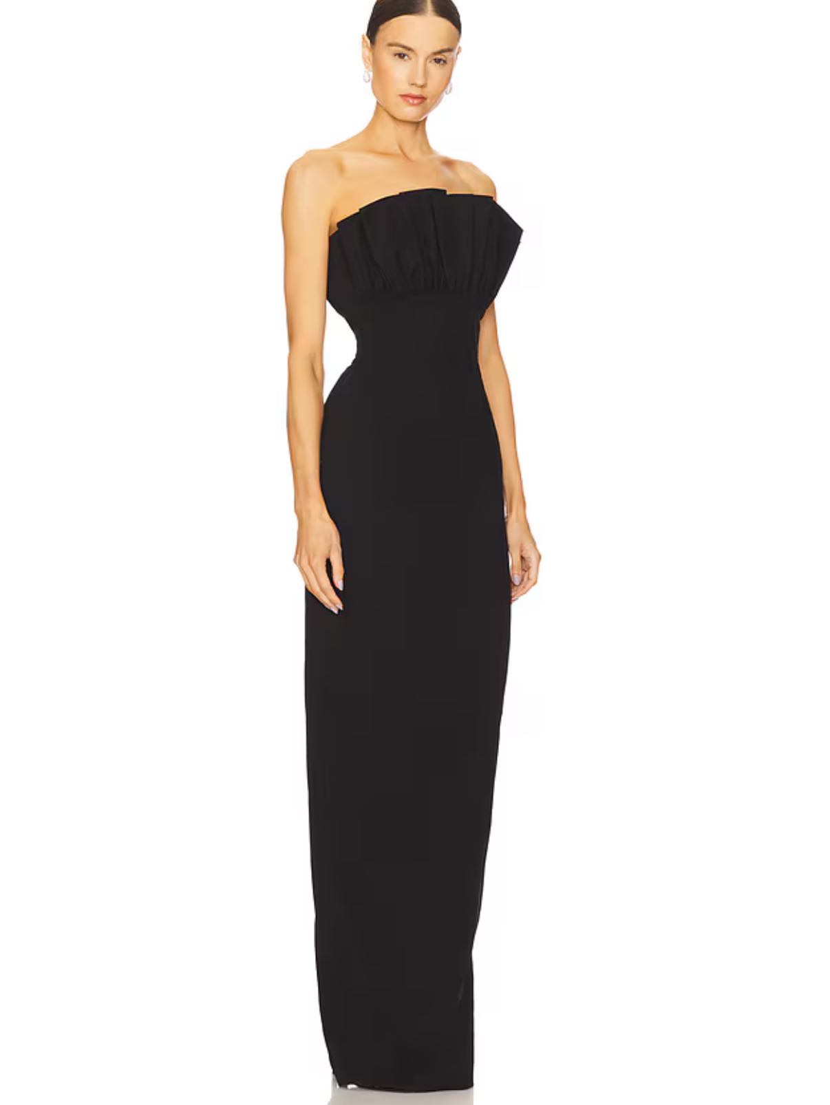 Sau Lee Black Tie Gown