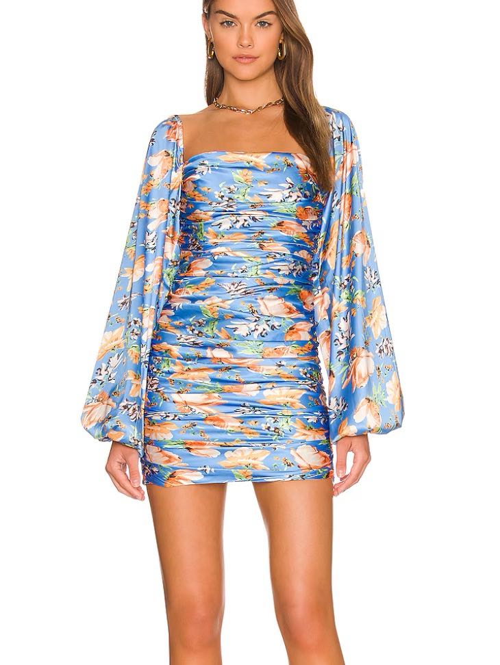 Simone long Sleeve Mini Dress