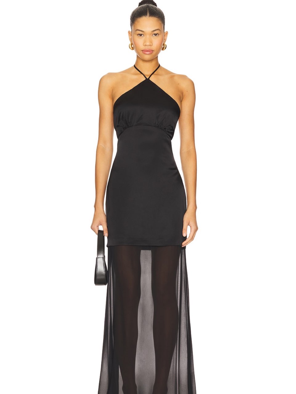 Black formal gown
