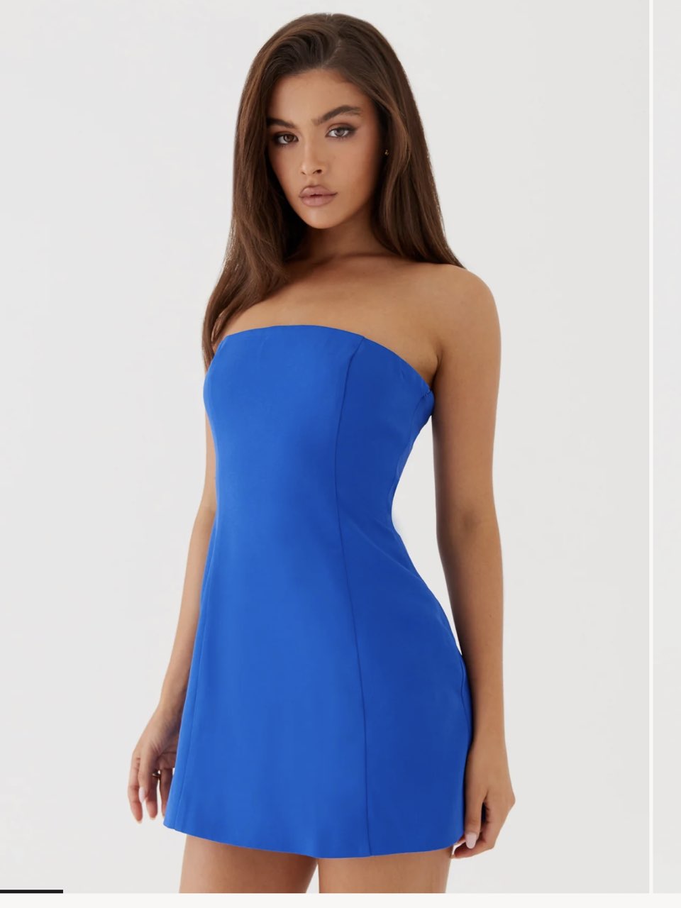 Cobalt Blue Mini Dress