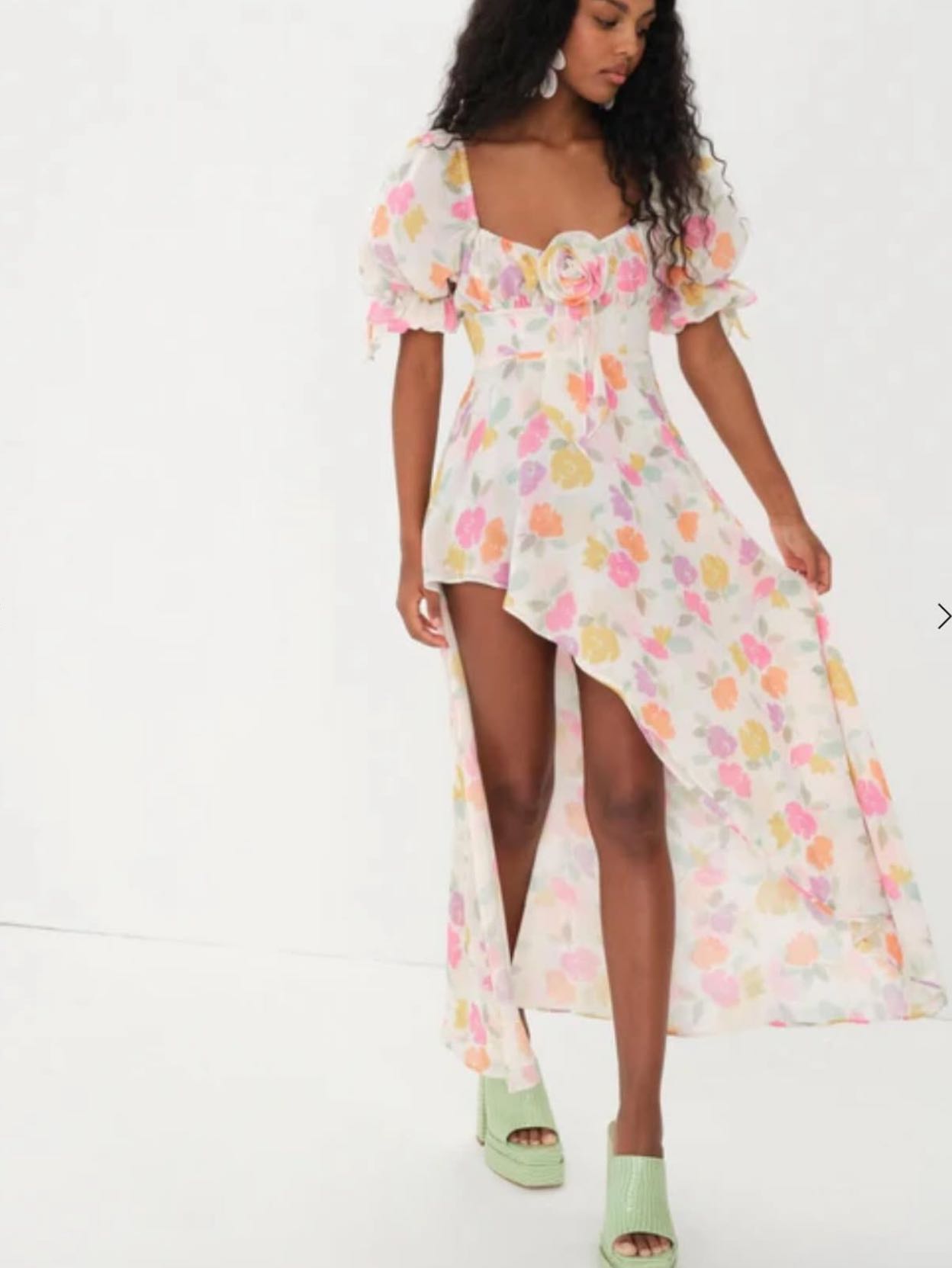Petal Midi Dress