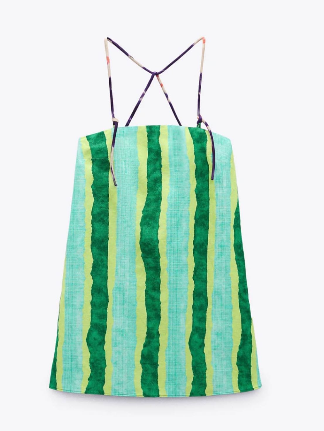Zara striped mini
