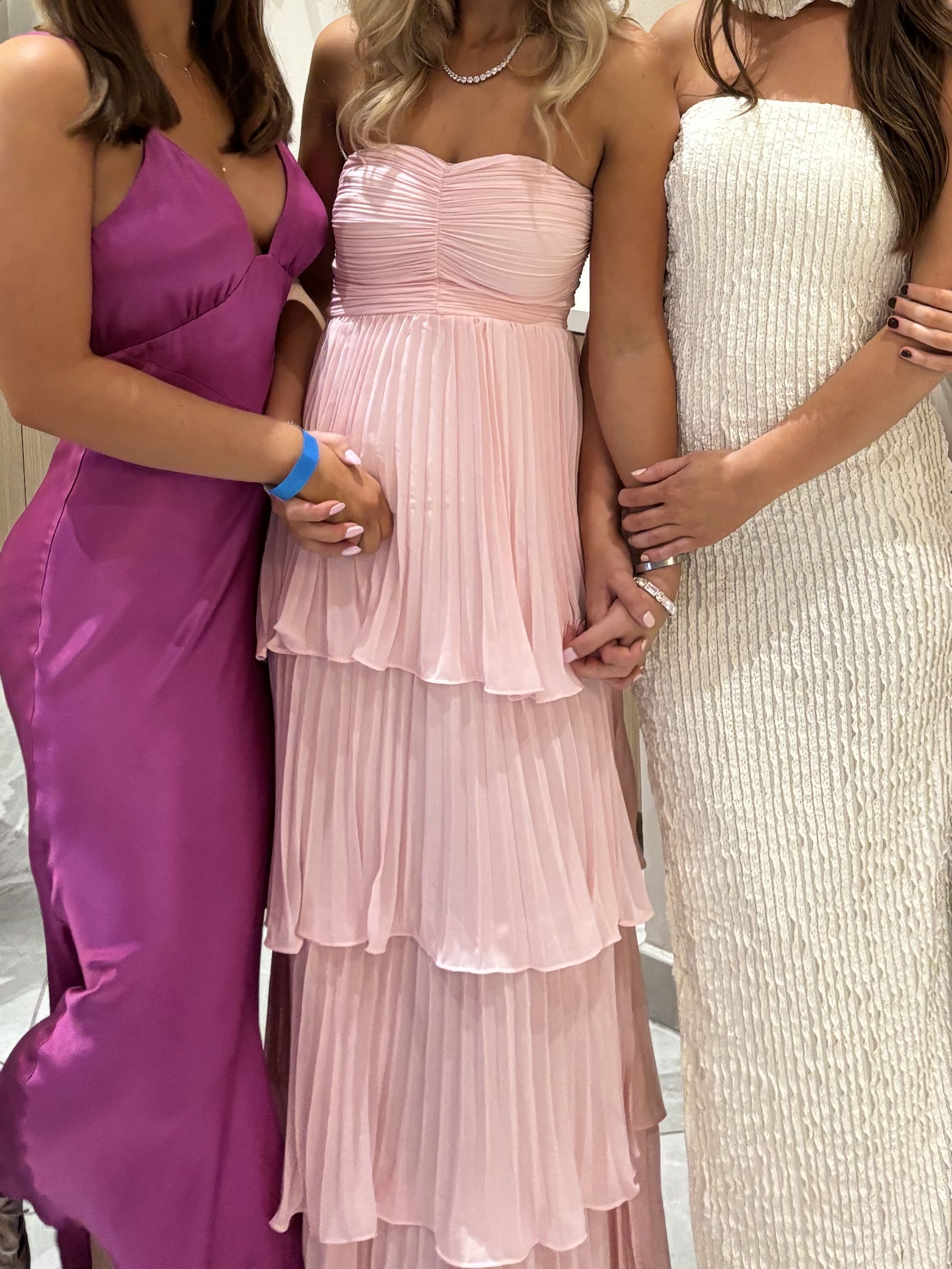 Strapless Tiered Maxi Dress