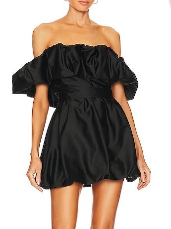 Simkai Black Mini Dress