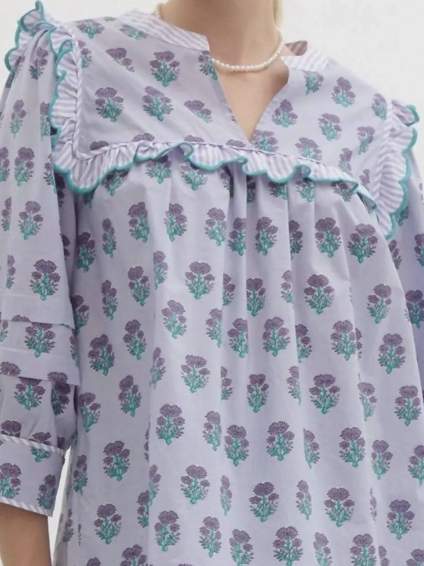 Bobbie top in lavender