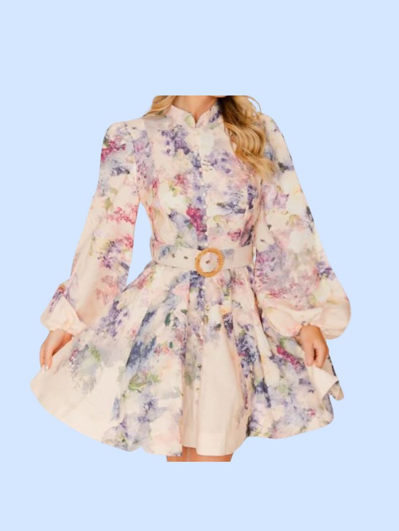 zimmerman dupe mini dress!