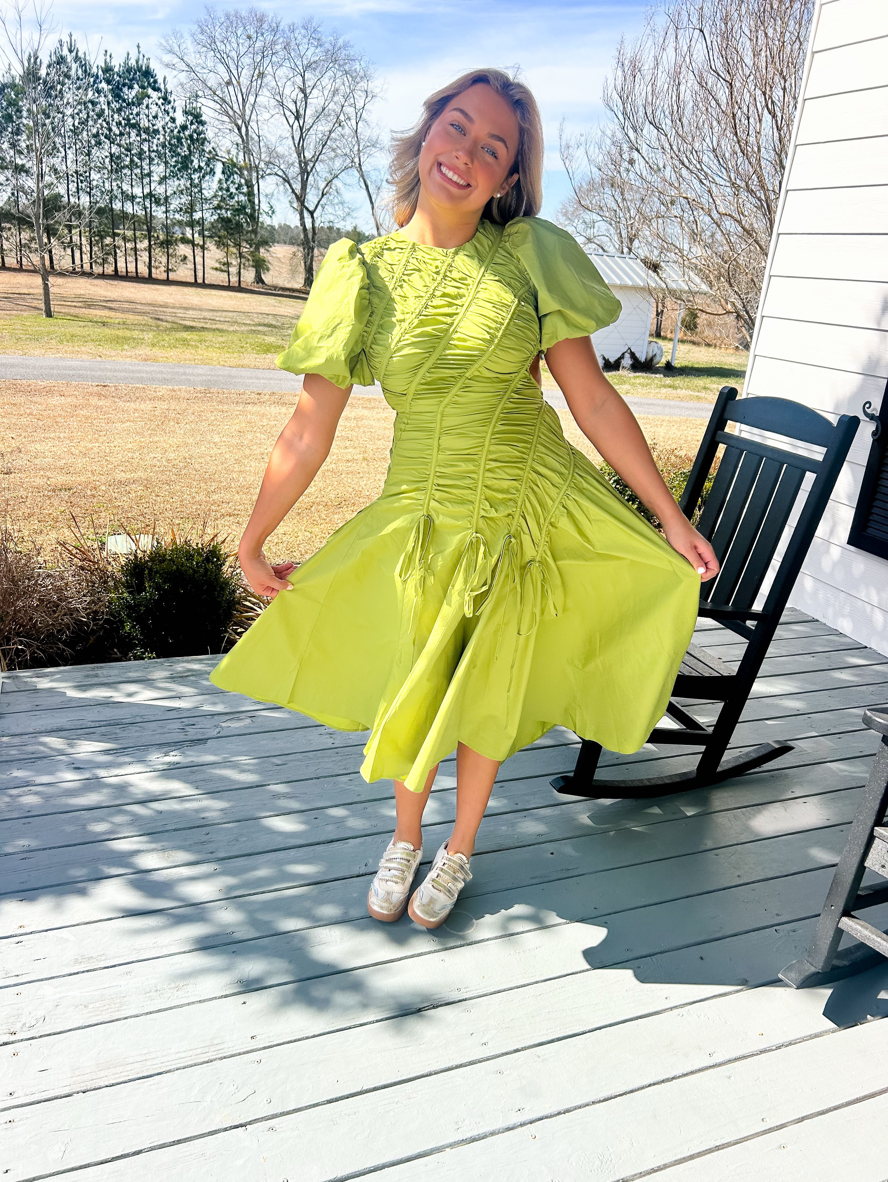 Green Midi Dress