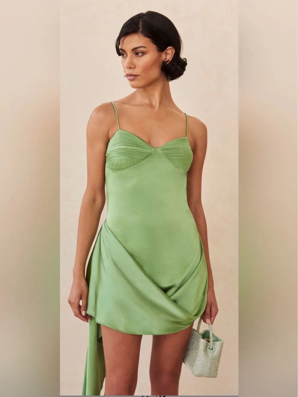 Cult Gaia Giada Green Dress