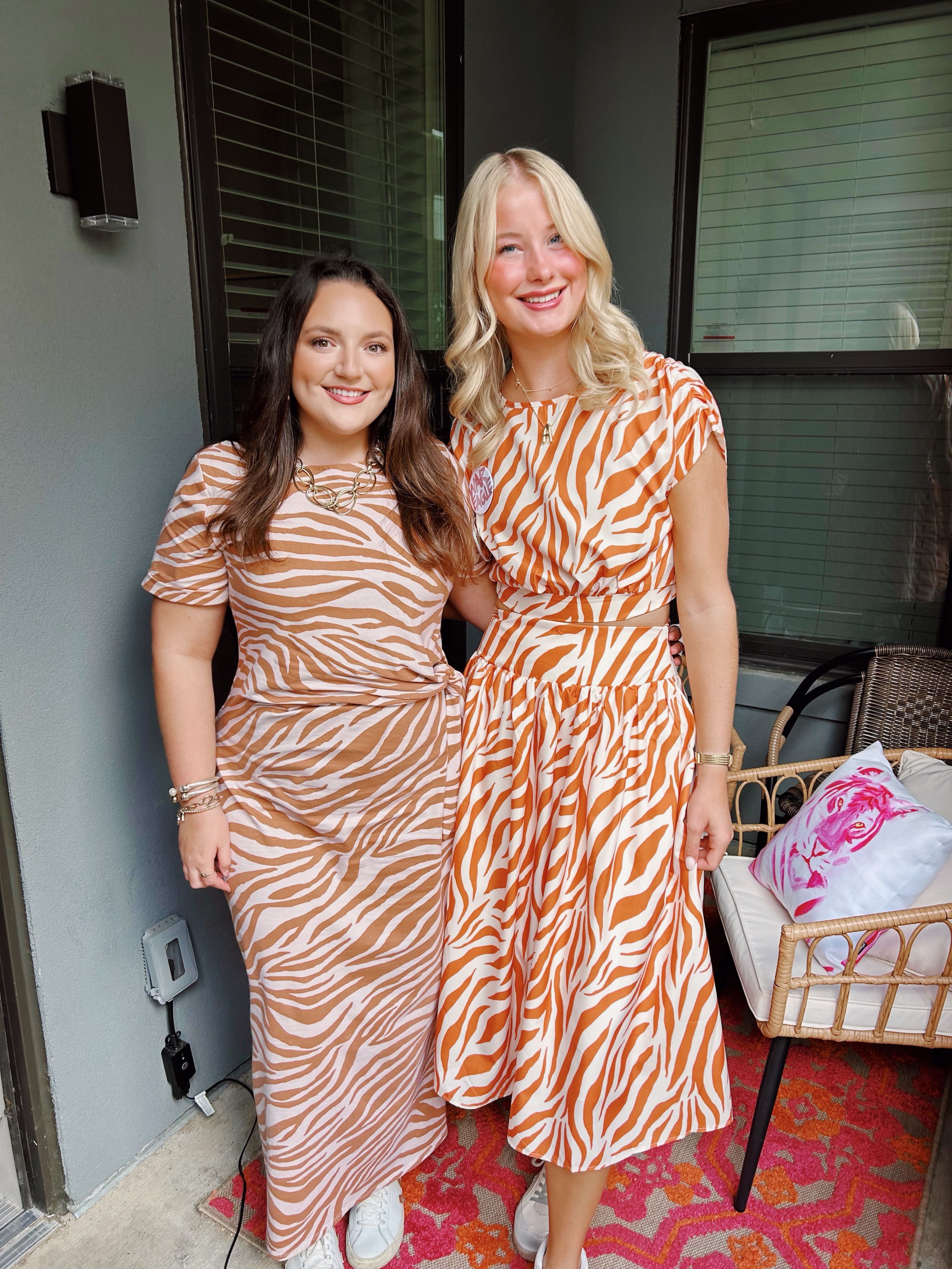 Zebra Maxi Dress!!