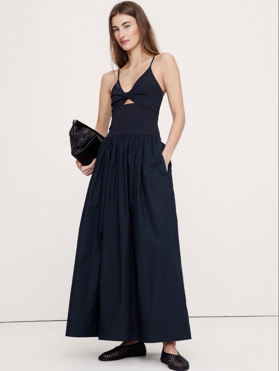 Navy Maxi Dress