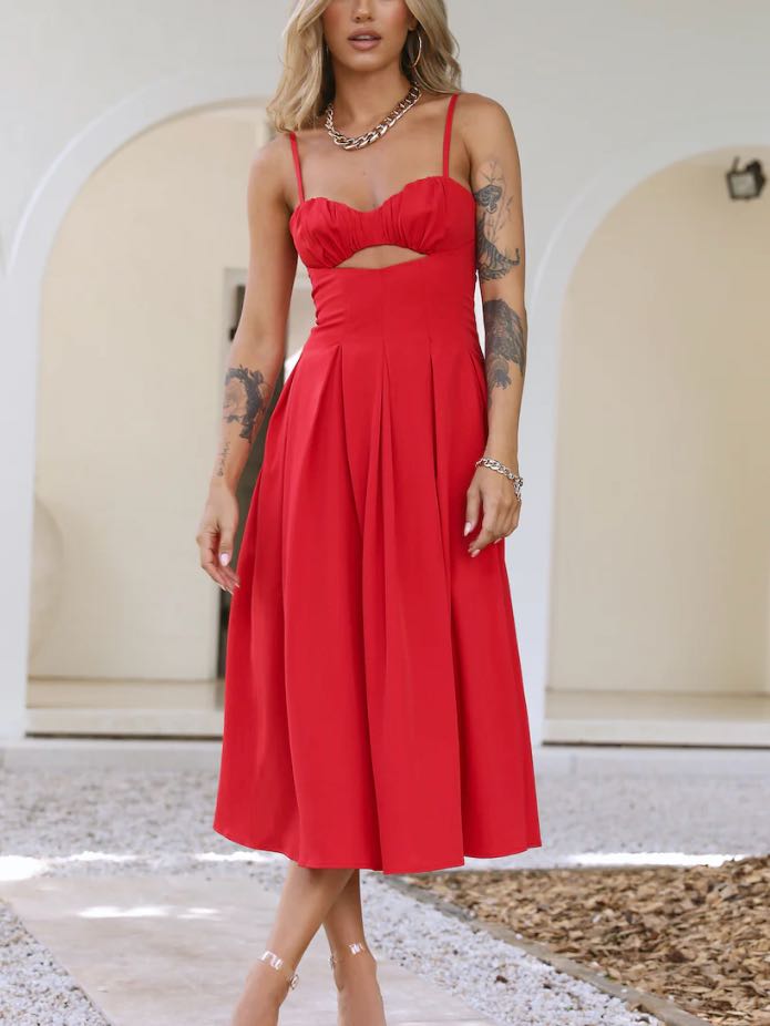 Sunniest Time Midi Dress