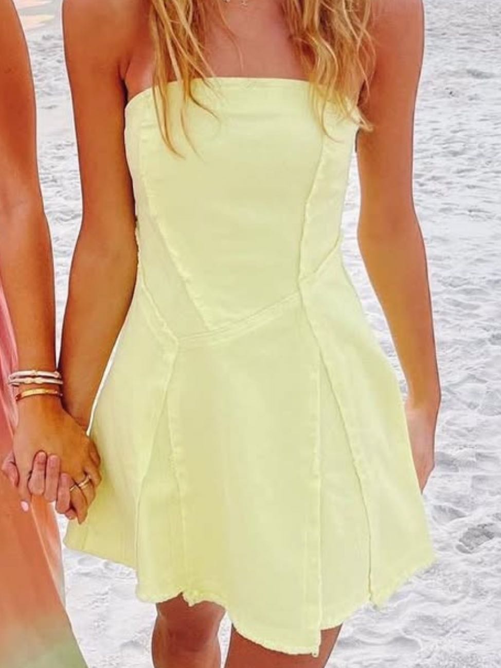 Strapless Mini Dress