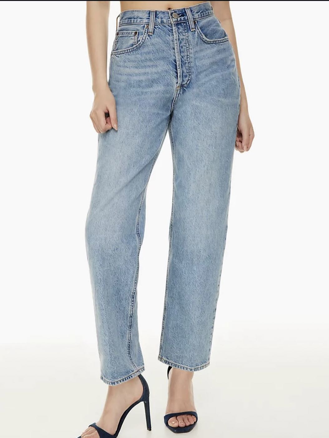 NWT Aritzia Denim Forum Joni High Rise Loose Jeans