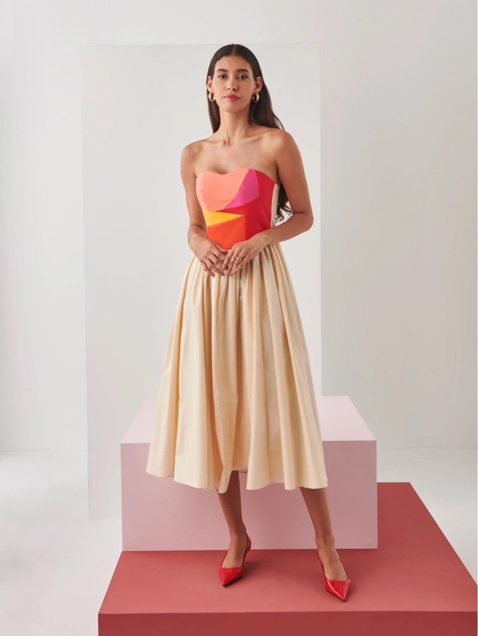 Celia B Strapless Dress