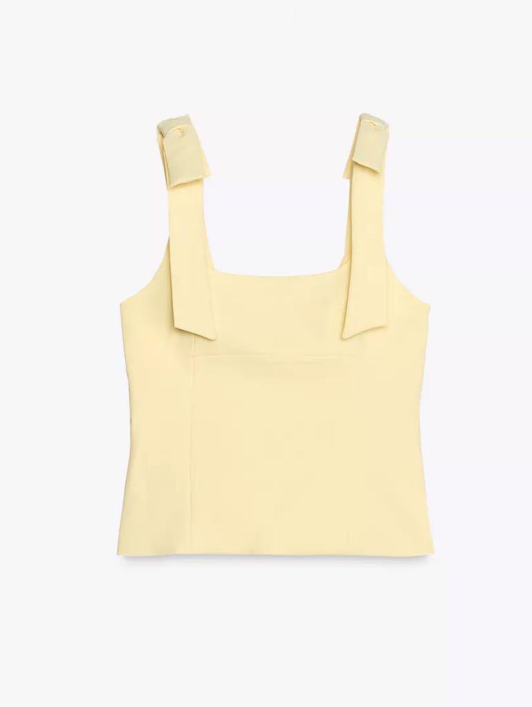 Zara Bow Strap Tank Top