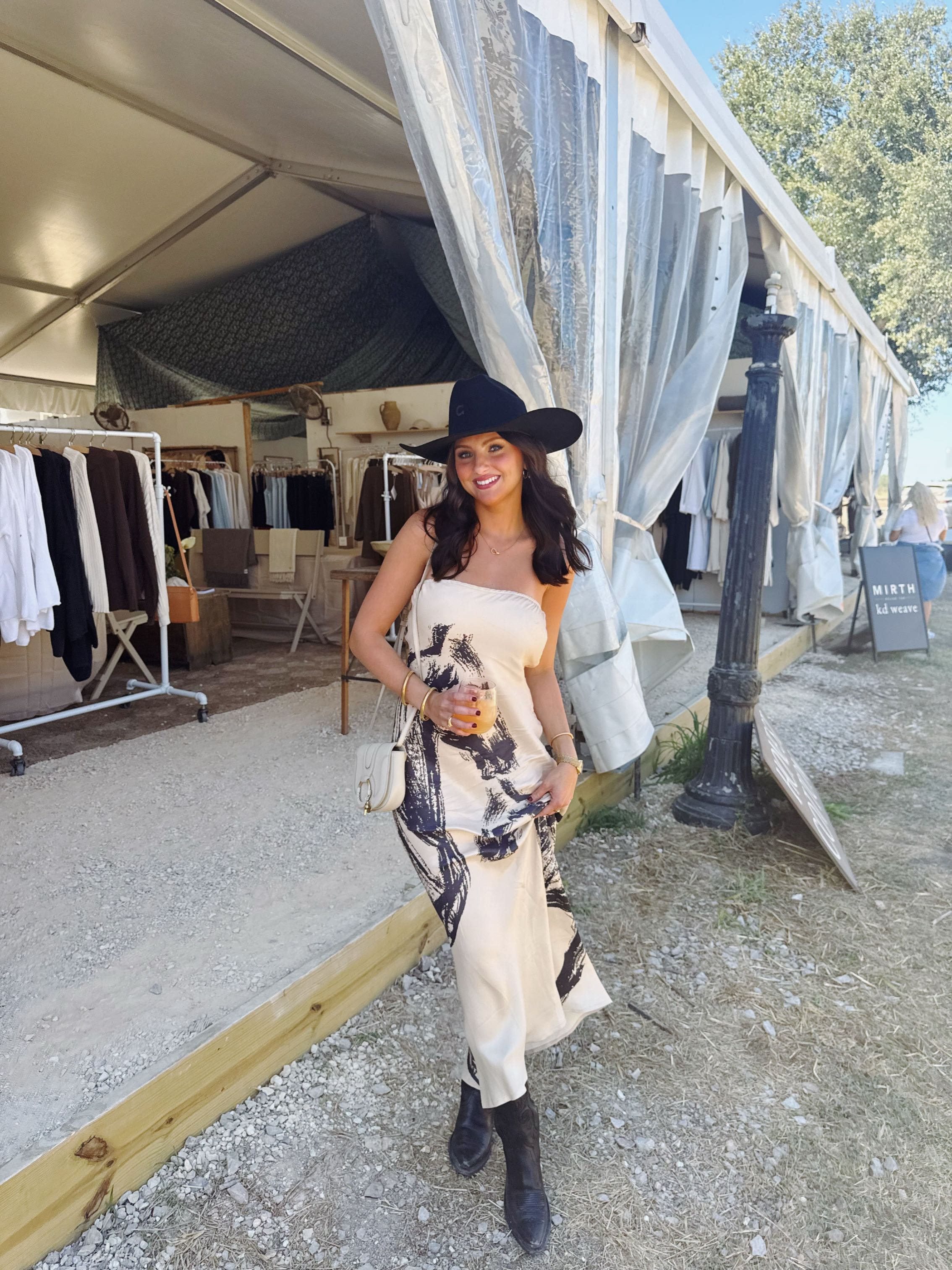 Horse Silk Maxi Dress