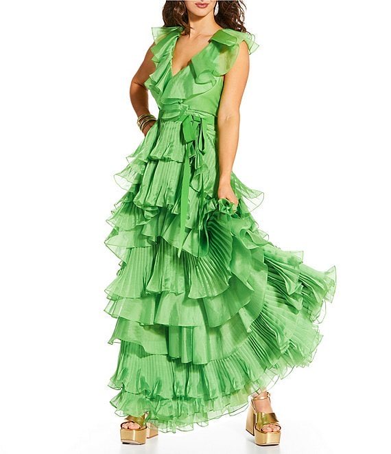 antonio melani x amanda jones vaughan keri organza dress