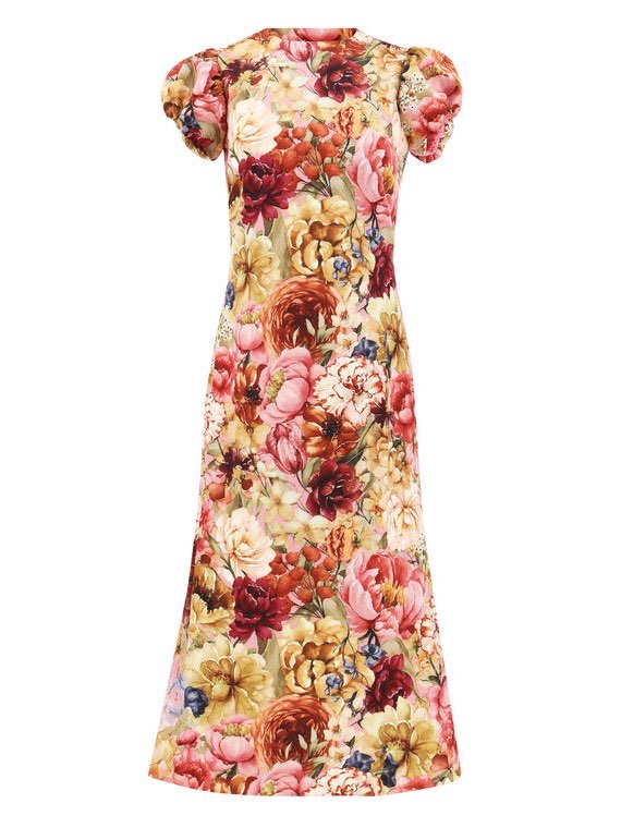 Mestiza Floral Midi Dress