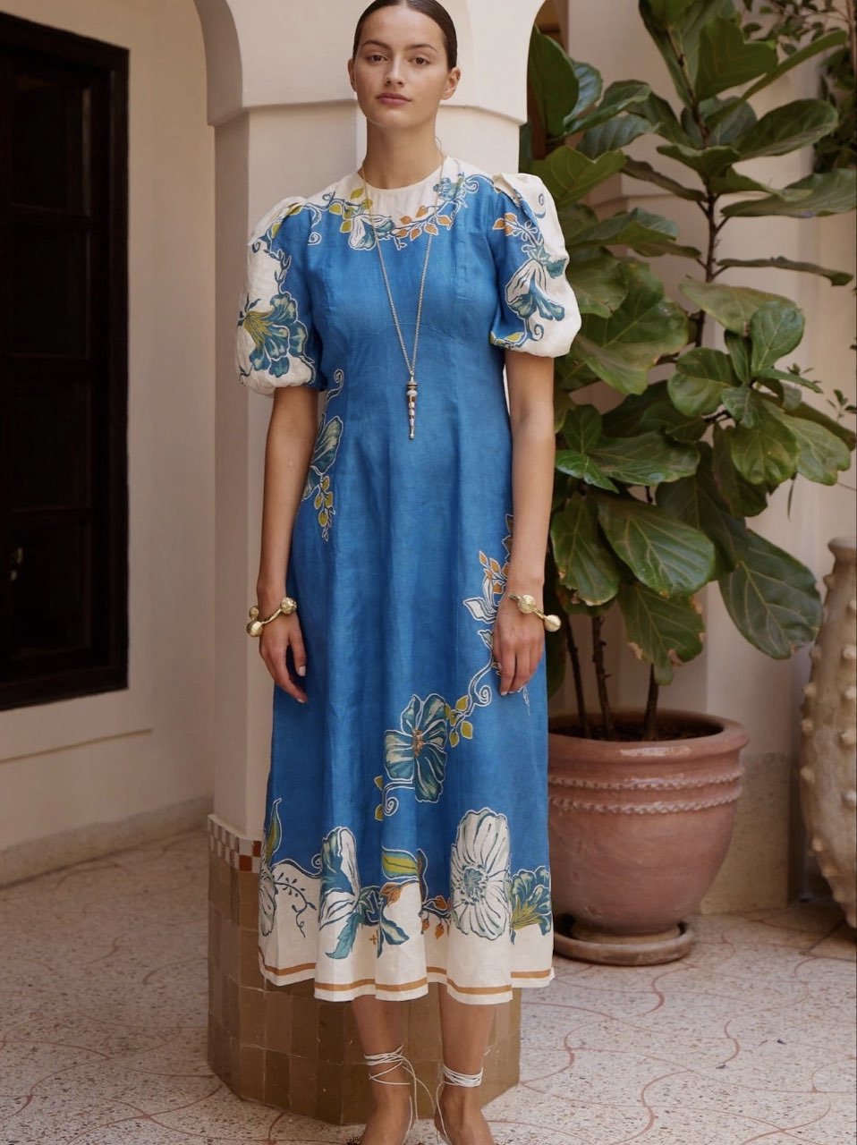 Luda midi dress