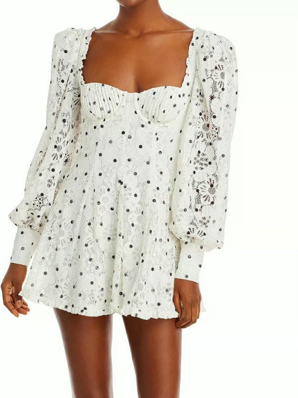 Donna Long Sleeve Mini Dress