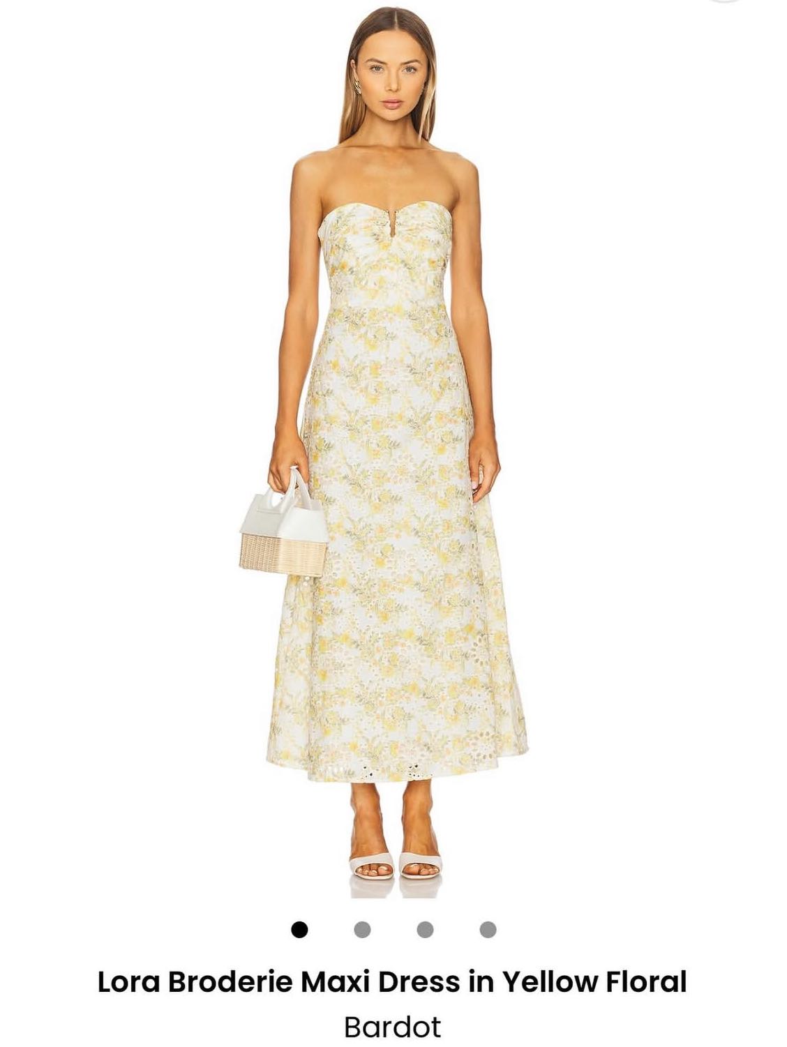 Bardot floral maxi dress