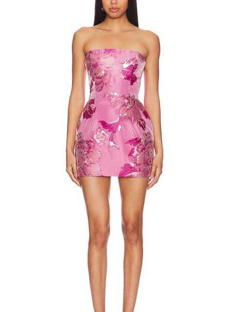 Katie May Valerie Pink Mini Dress