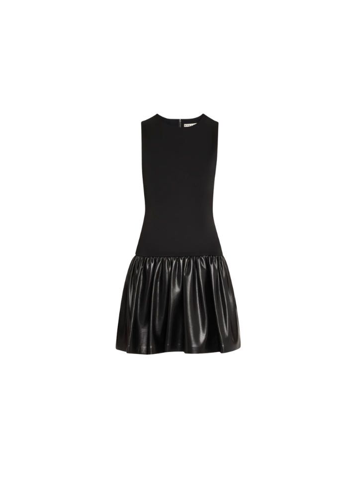 Ella Combo Drop-Waist Mini Dress