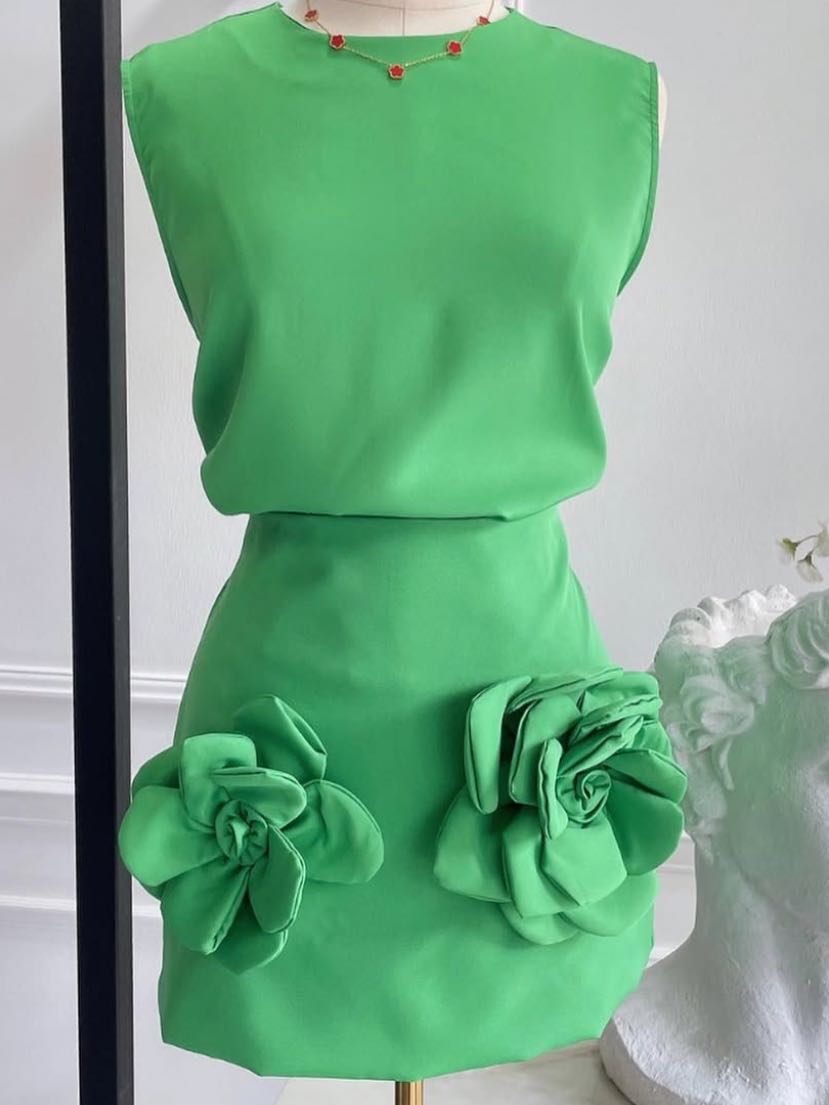 3D flower set