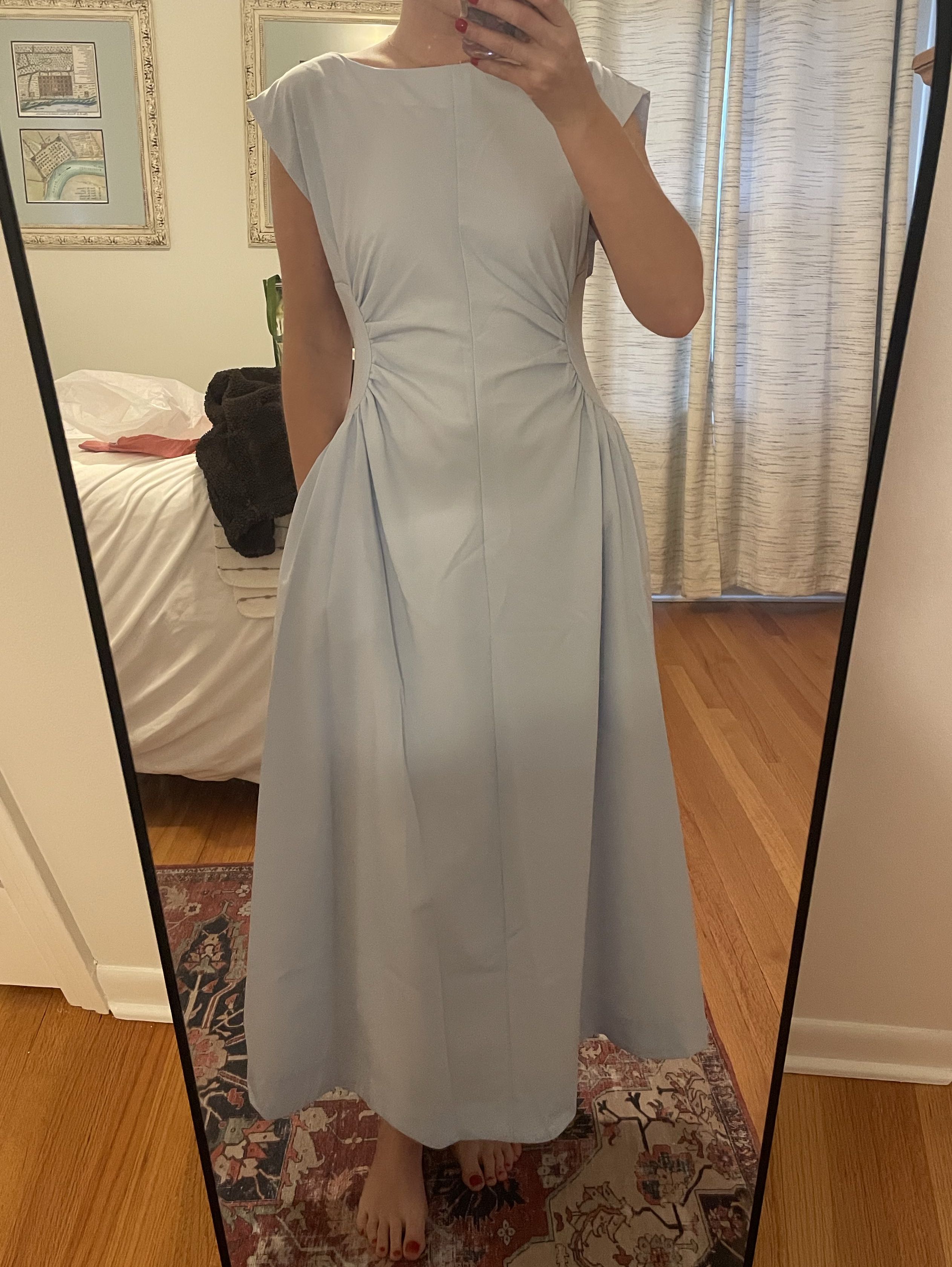 Blue maxi