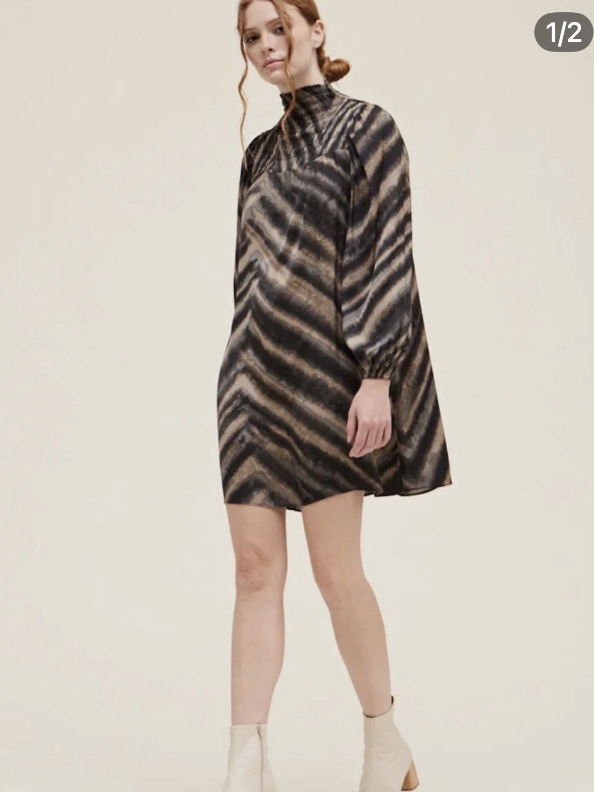 Animal Print Mini Dress