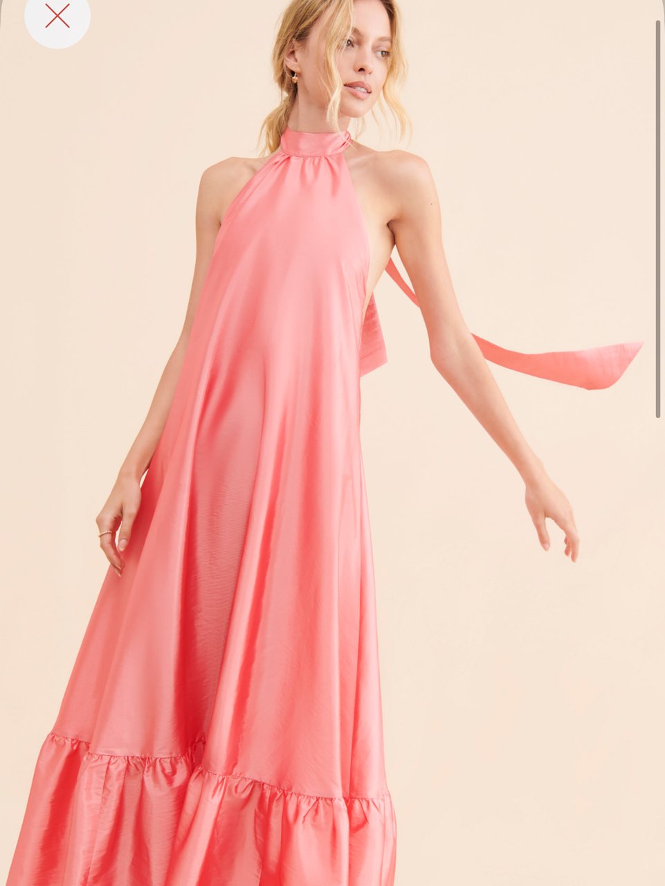 Gateau Halter Gown