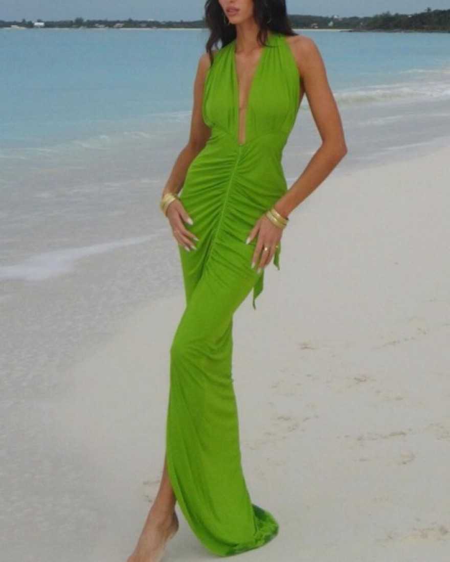 Rat & Boa Rat And Boa Daria Dress In Green