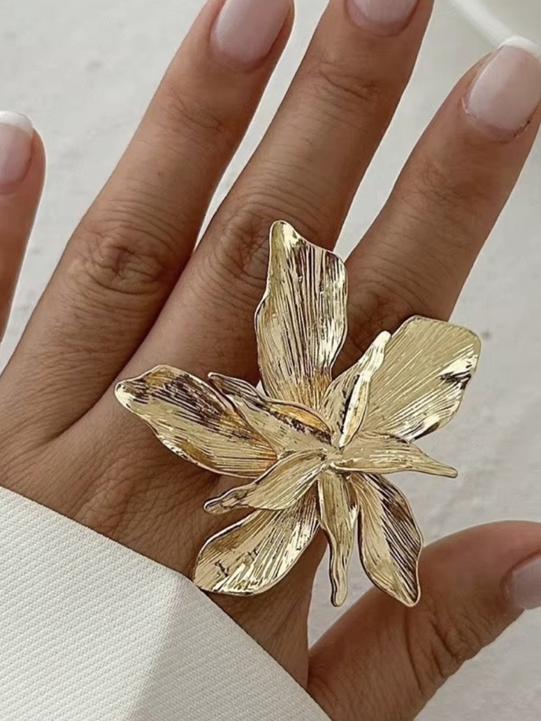 Floral Statement Ring