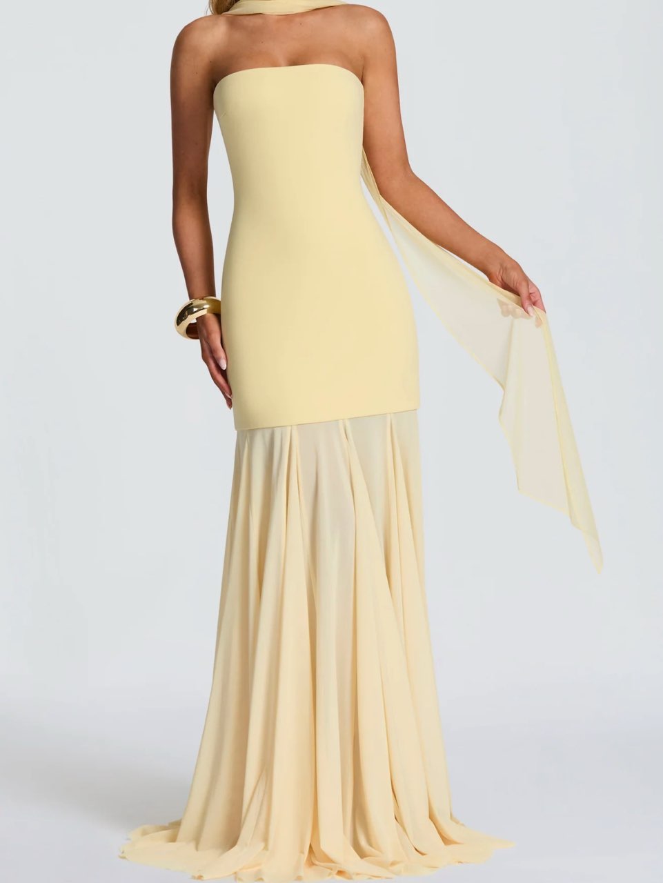 BabyBoo Powder Yellow Dress