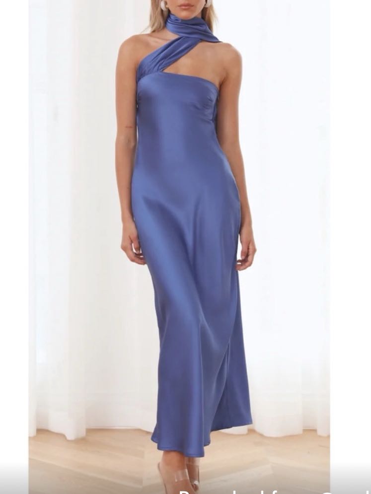 Blue formal dress