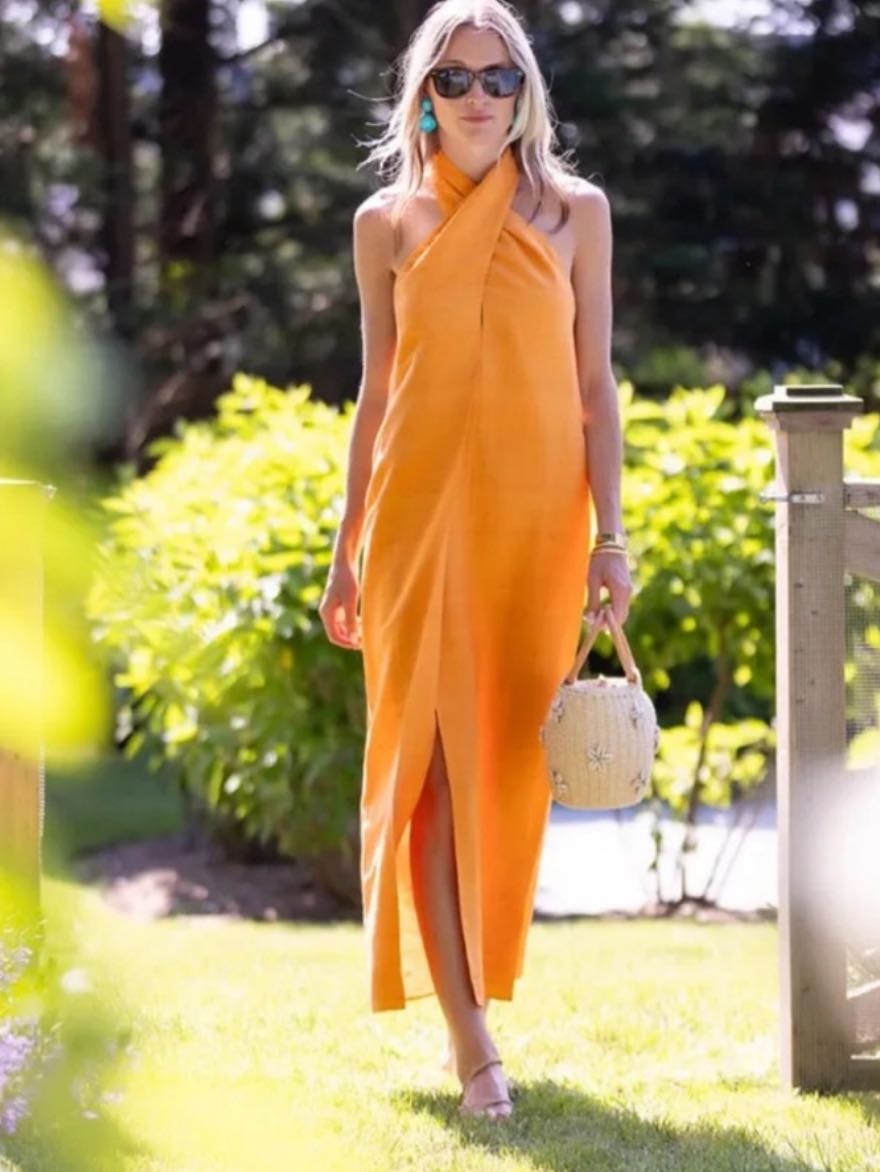 Orange maxi