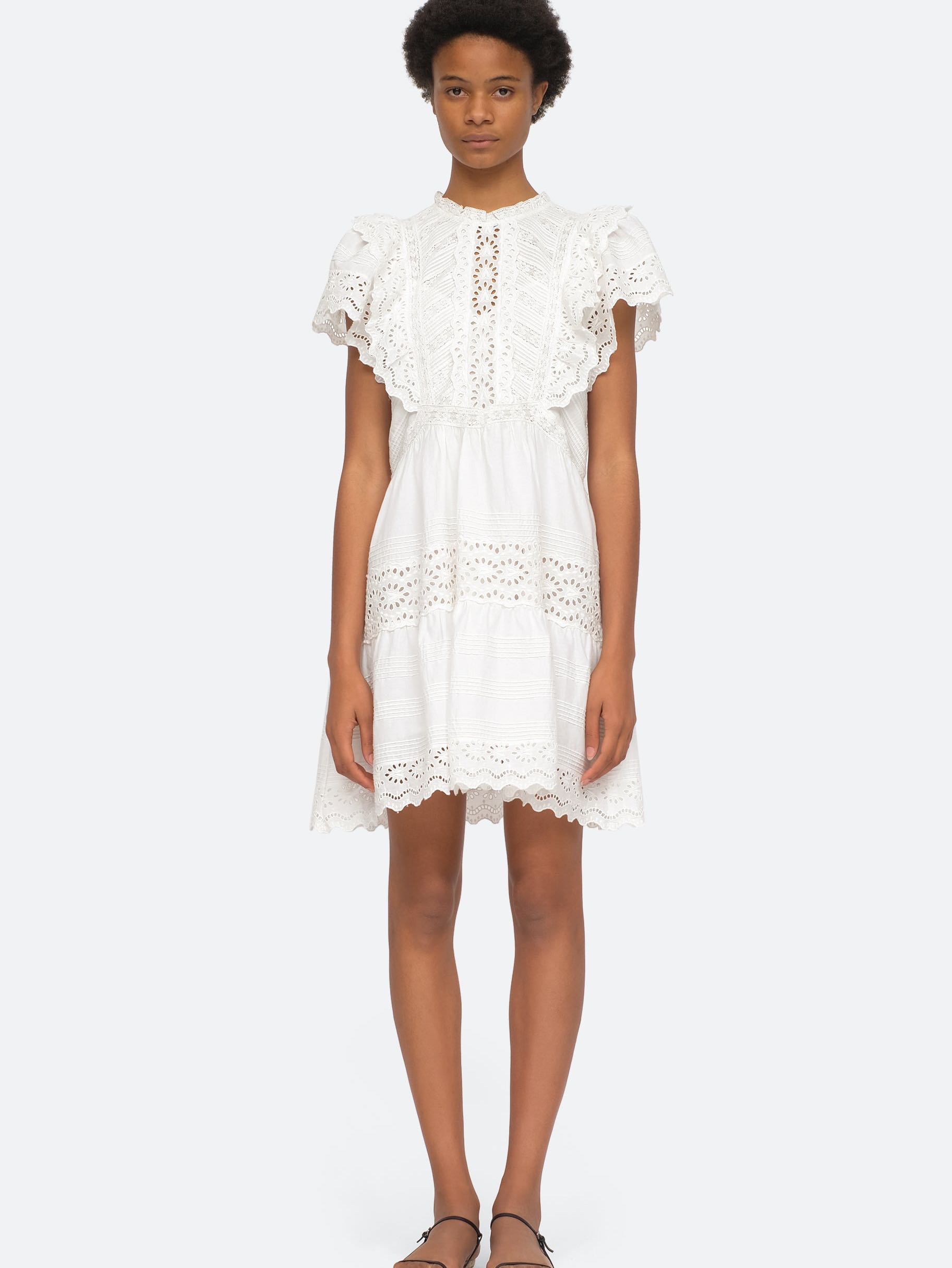 Georgina eyelet tunic