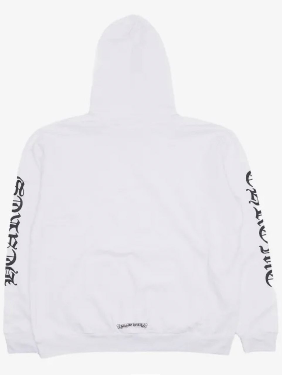 White Chrome Hearts Graphic Hoodie